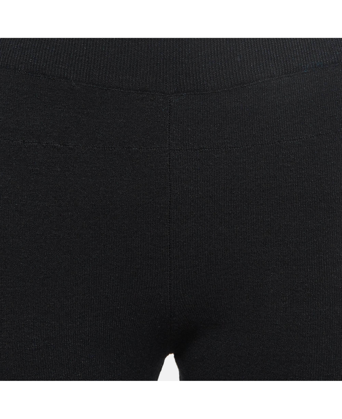 Pre-Owned Jacquemus Women's Black Rib Knit Sierra Biker Shorts