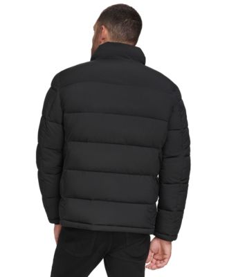 Men's Puffer With Set In Bib Detail, Created for Macy's