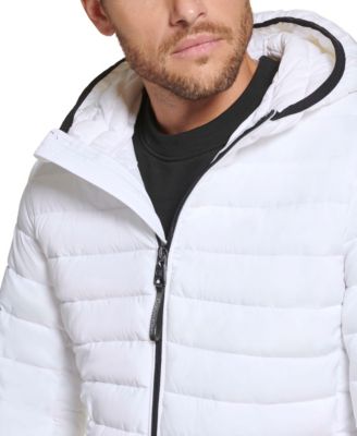 Men's Hooded & Quilted Packable Jacket