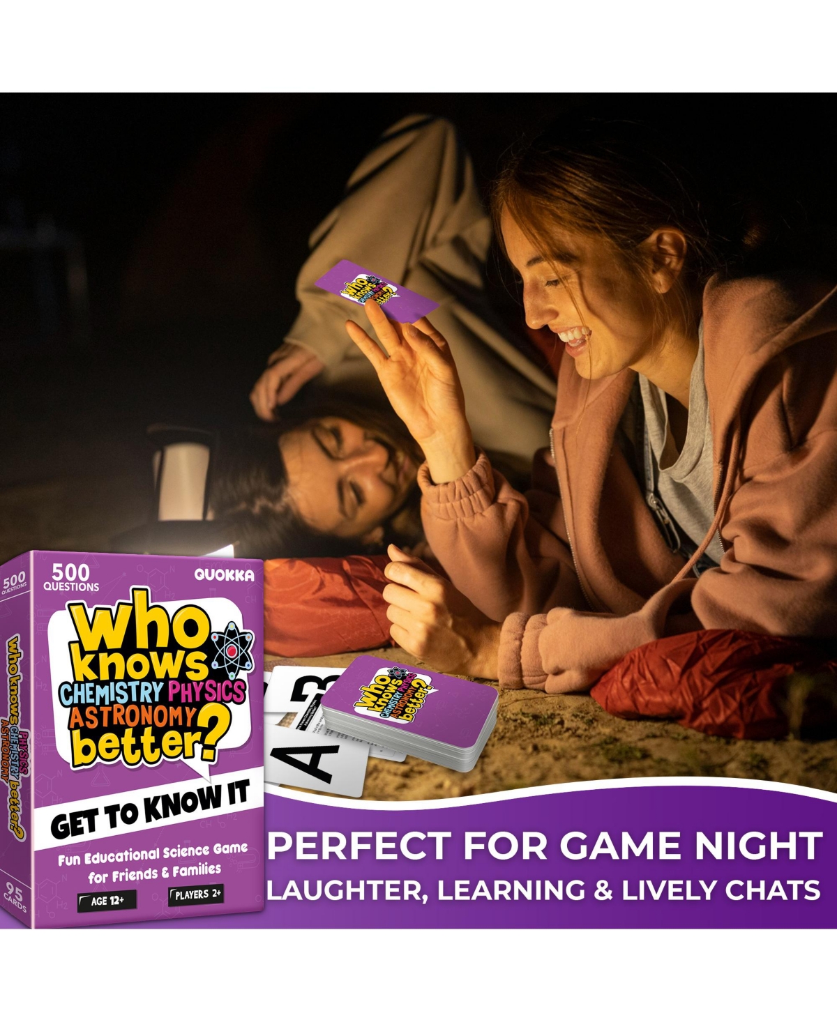 Quokka Educational Card Game for Kids Age 12+ - Who Knows Culture and Literature Better? 500+ Questions