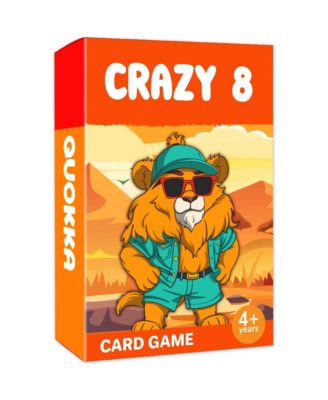 Crazy 8 Card Games for Kids  Fun Family Game with Cute Animals, Playdates, Family Time