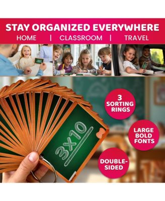 Math Flash Cards for Kids Ages 5-8 - Addition and Subtraction, Multiplication - 139 Double-Sided Flashcards for Studying