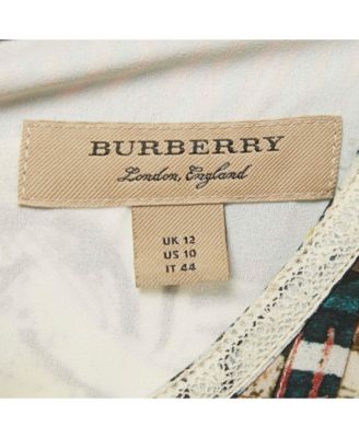 Women's Multicolor Framed Heads Print Silk Lace Trim Maxi Dress