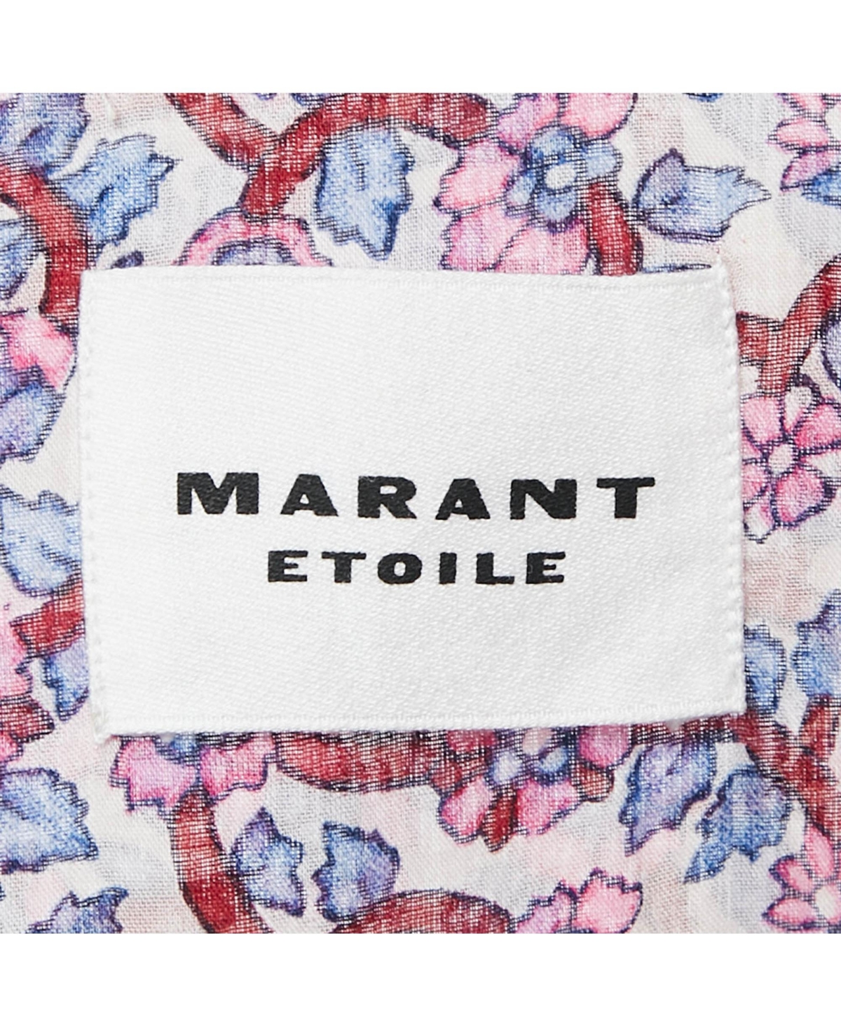 Pre-Owned Isabel Marant Women's Multicolor Floral Print Cotton Asymmetric Greila Dress