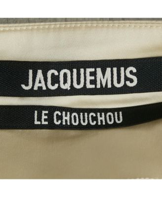 Women's Cream Satin Asymmetrical Hem Saudade Slip Dress