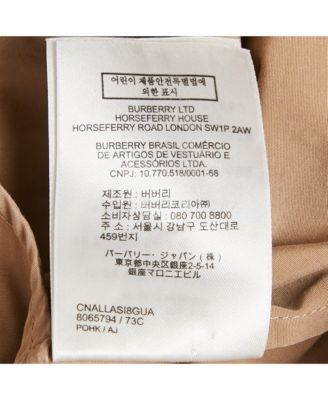 Women's Brown Cotton Label Detail Button Front Belted Short Dress