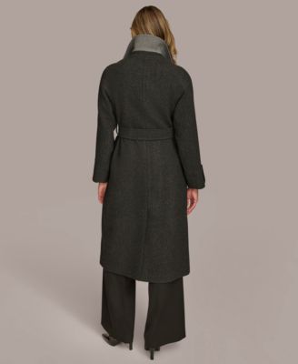 Women's Double-Breasted Belted Wrap Coat