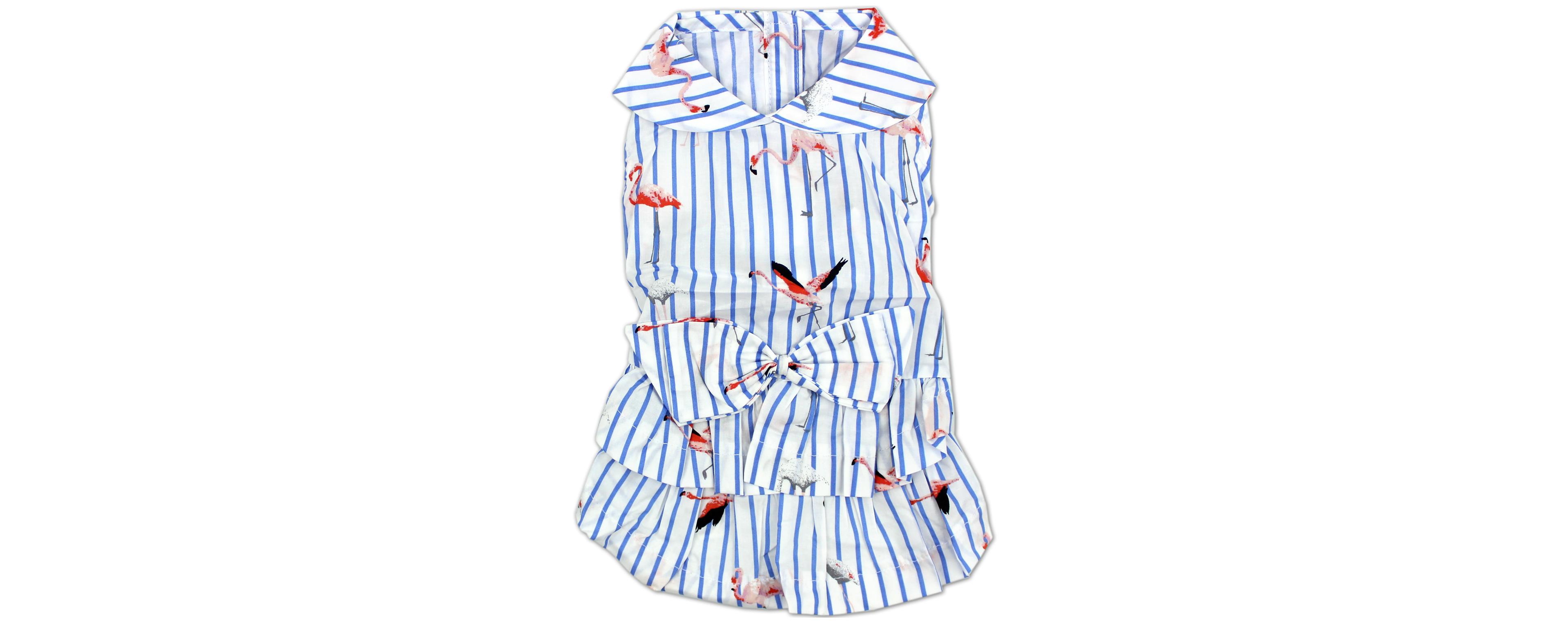 Parisian Pet Flamingo Dress