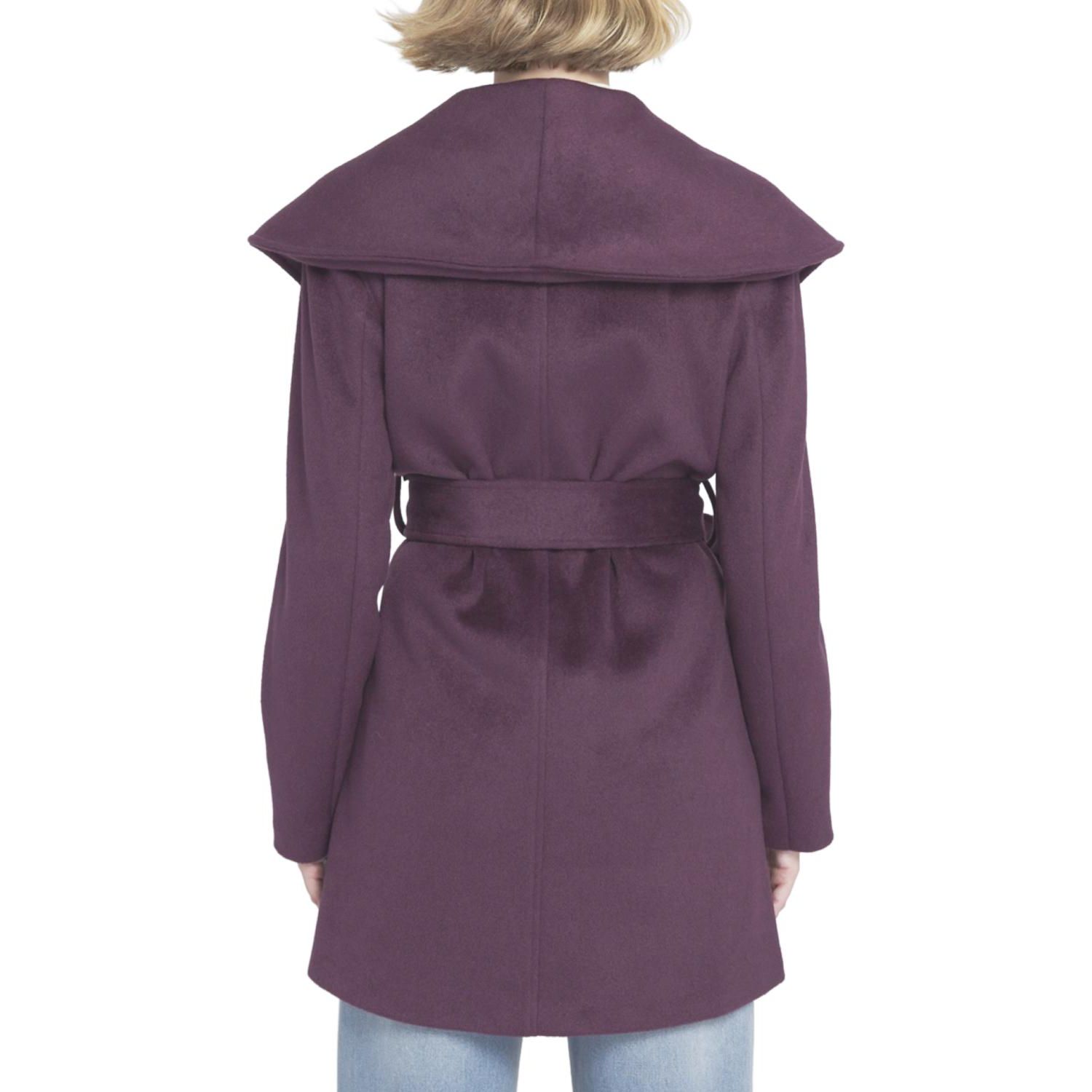 Women's Melton Wrap Coat Belted/Wrap