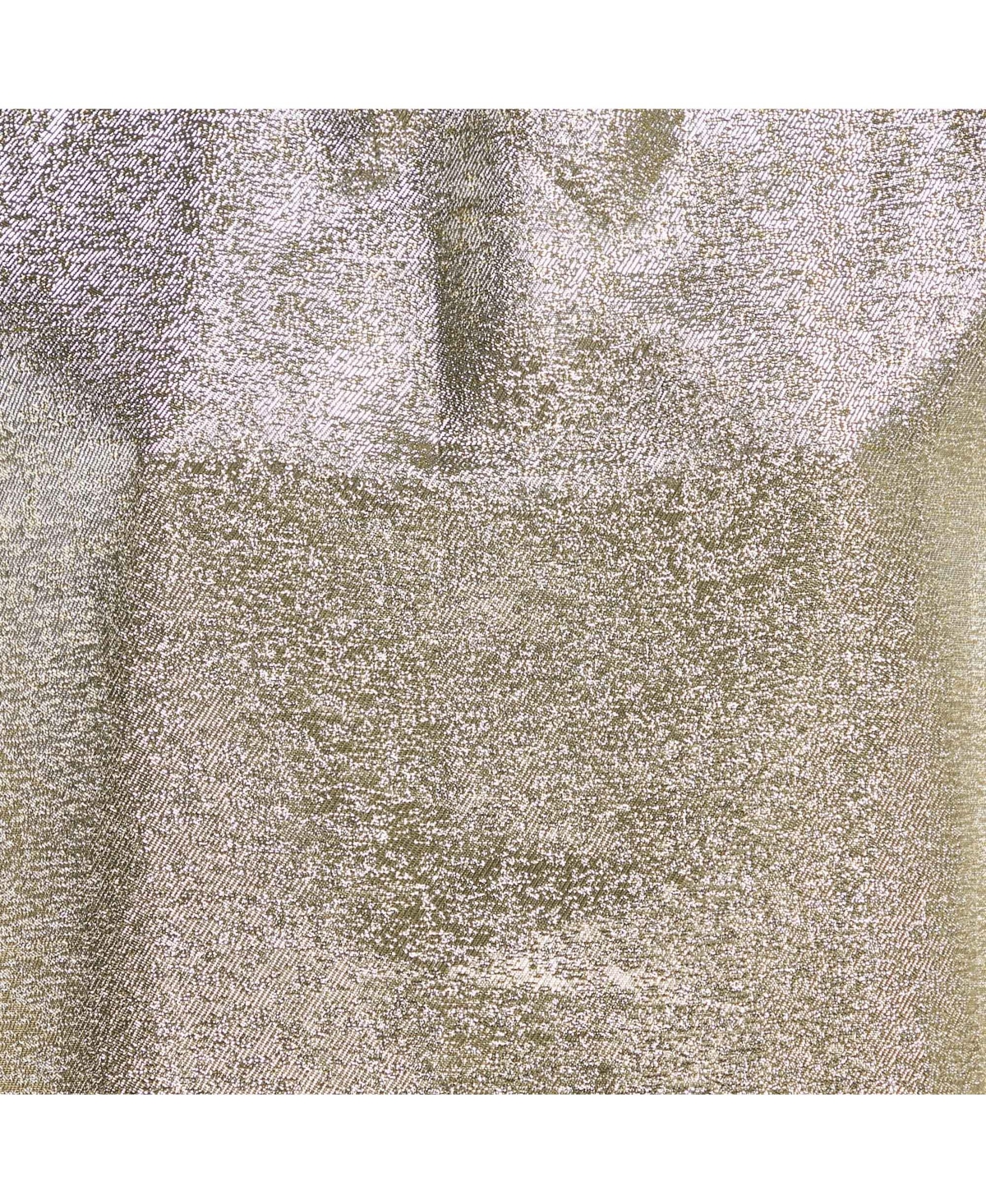 Pre-Owned Stella Mccartney Women's Metallized Lurex Knit Loose Fit Pullover Top