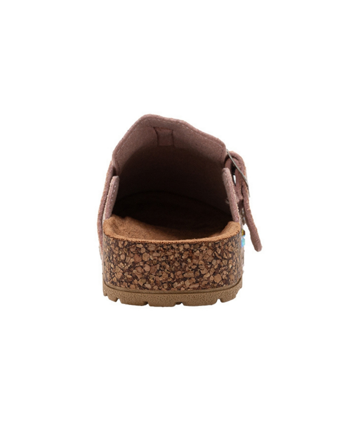 Bebe Girls' 1-13 Buckled Details Slip-On Shimmer Clogs