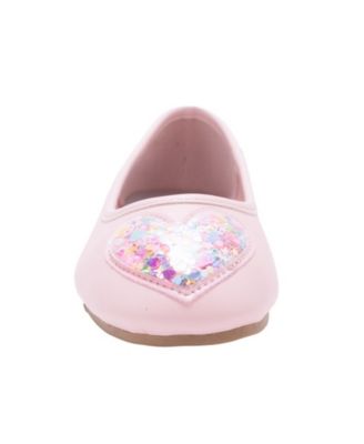 Girls' 1-13 Puffy Heart Slip-On Ballet Flats