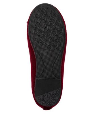 Girls' 1-13 Rhinestone Bow Ballet Flats