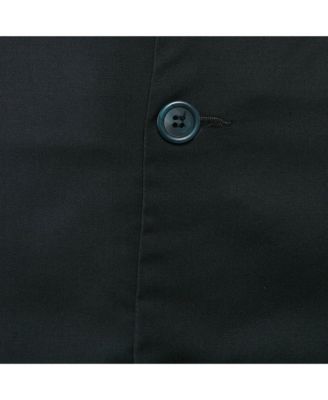 Women's Navy Blue Gabardine Mini Skirt