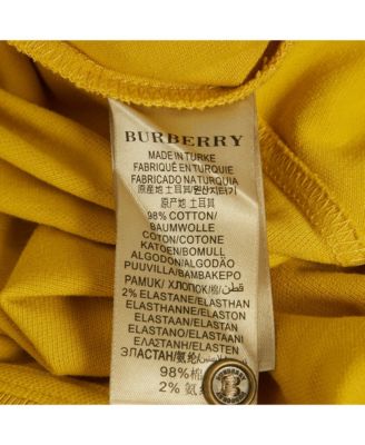 Women's Brit Logo Foil Print Cotton Polo T-Shirt