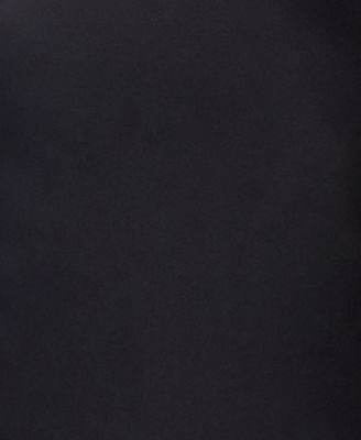 Juniors' Satin Halter Tie-Back Dress