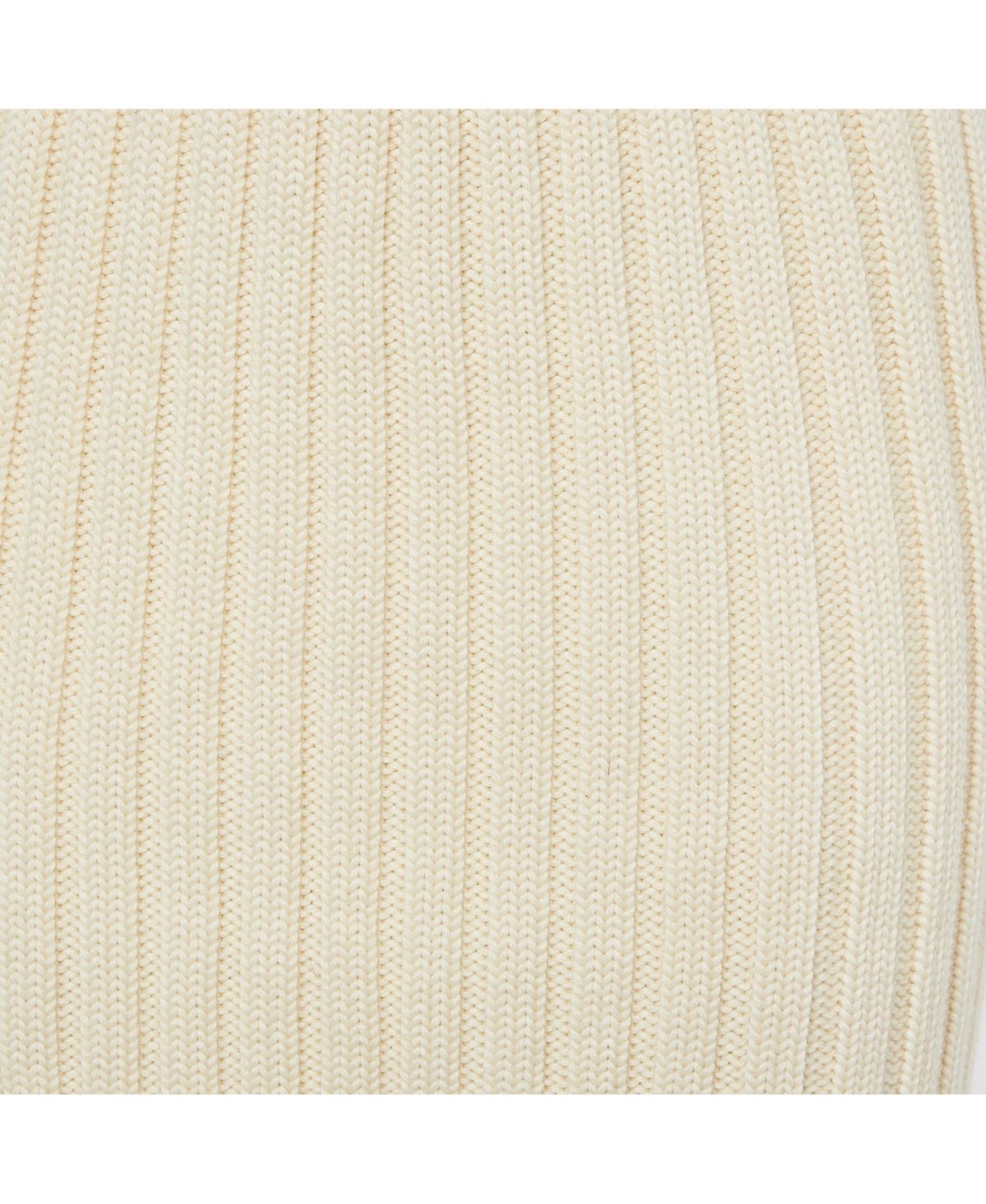 Pre-Owned Dolce & Gabbana Women's Cream Rib Knit Pencil Skirt