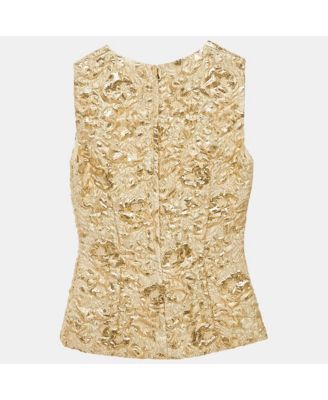 Women's Lurex Sleeveless Blouse