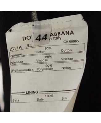 Women's Black Floral Lace Button Front Jacket