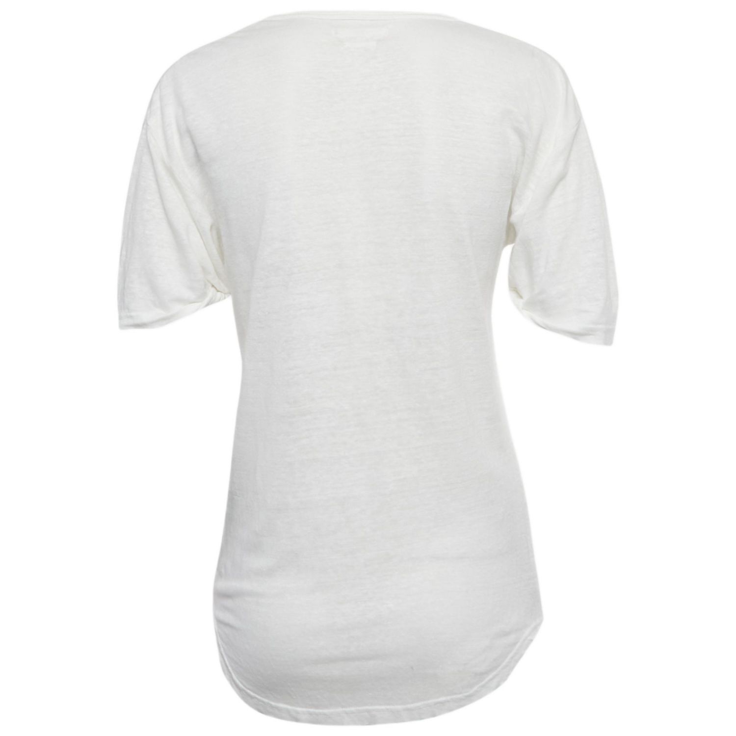 Women's Etoile Foil Logo Print Linen Jersey Top
