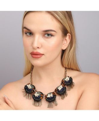 Party Stone Statement Necklace