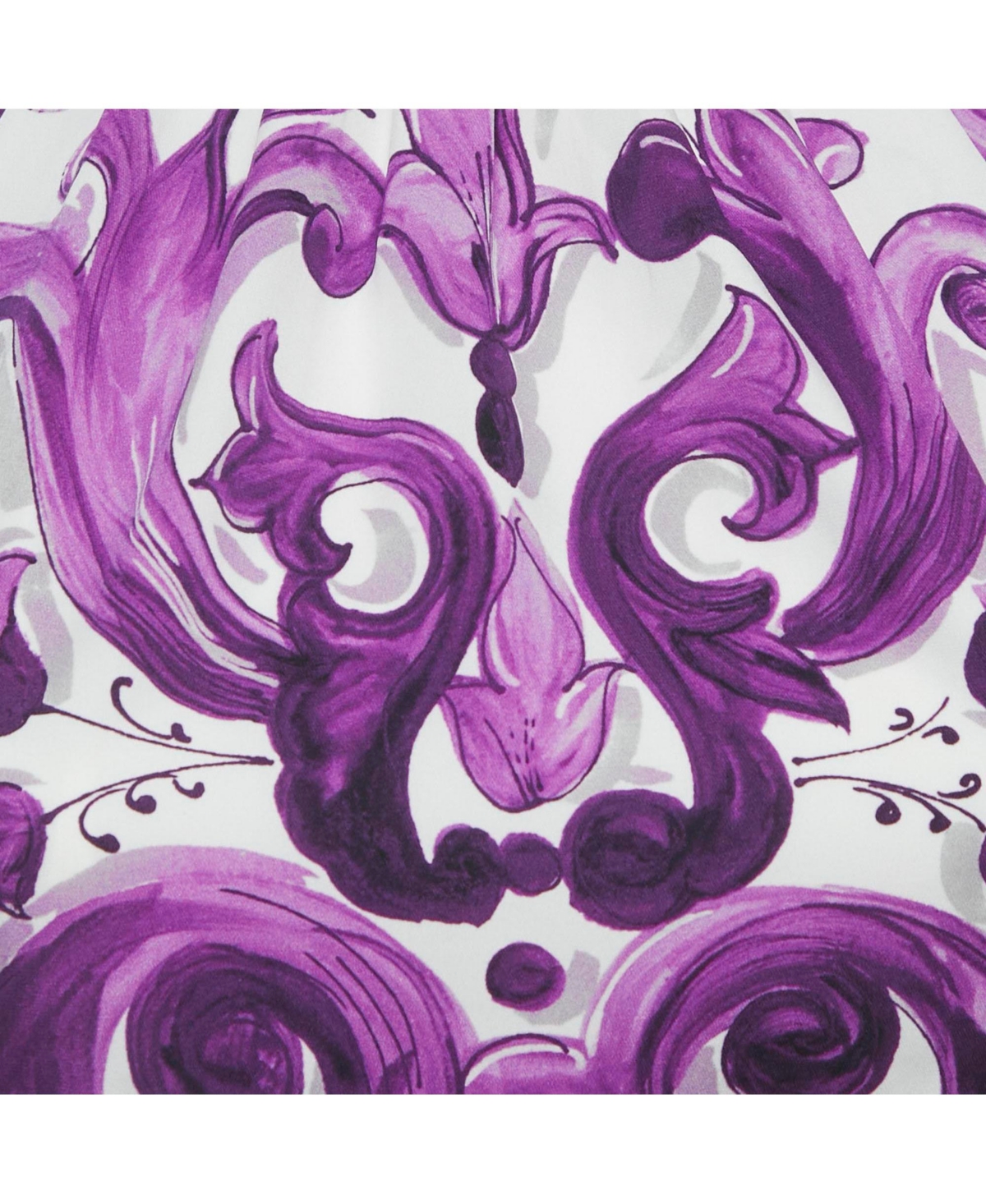 Pre-Owned Dolce & Gabbana Women's Majolica Print Silk Halter Neck Top