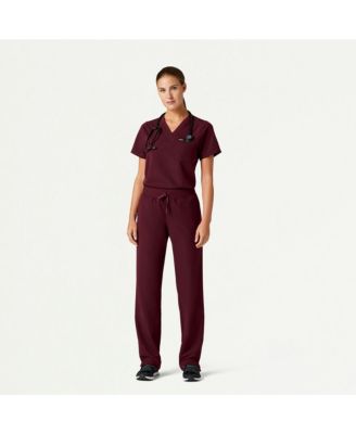 Women's Xenos 5-Pocket Classic Mid-Rise Scrub Pant