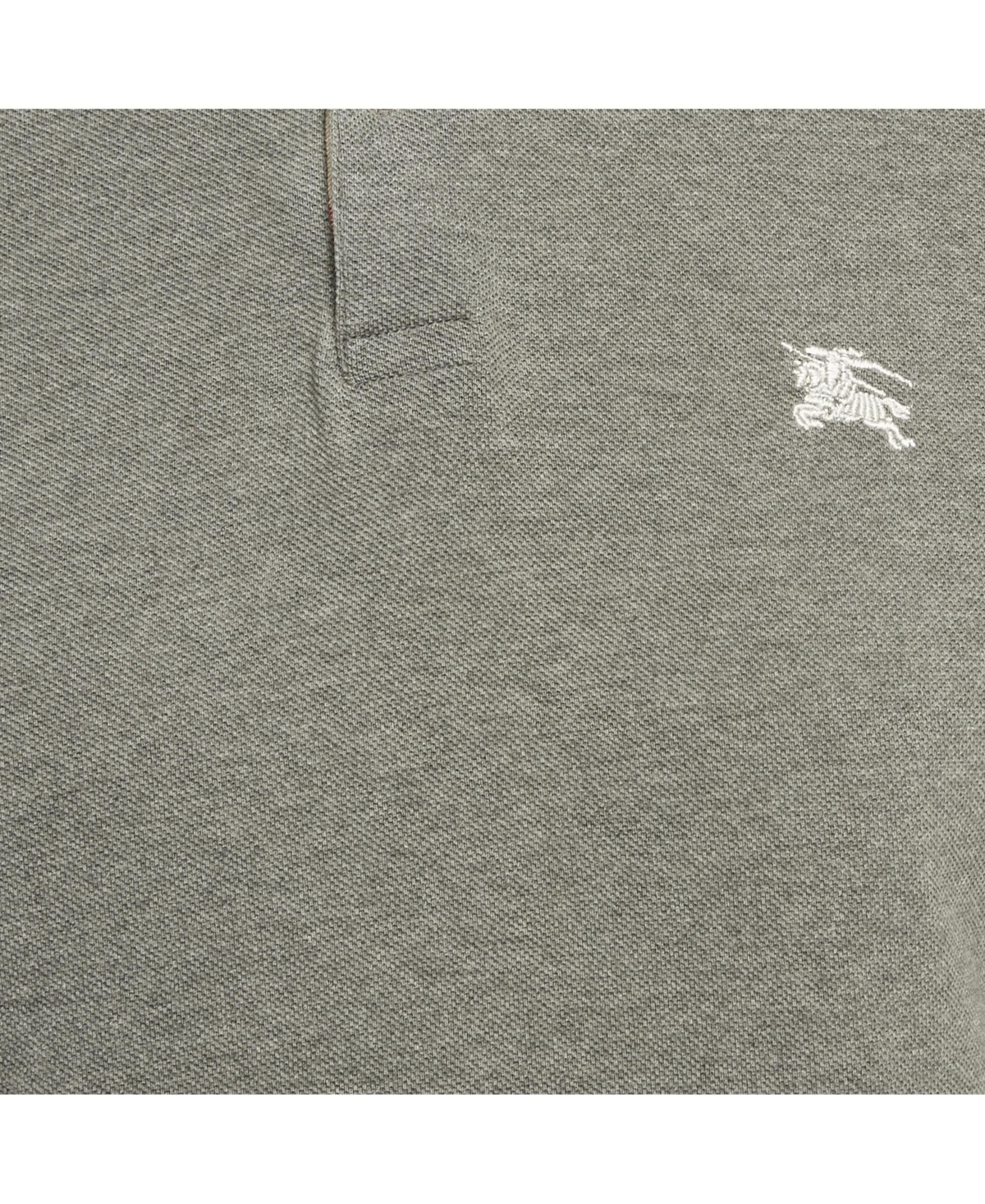 Pre-Owned Burberry Men's Pique Cotton Polo T-Shirt