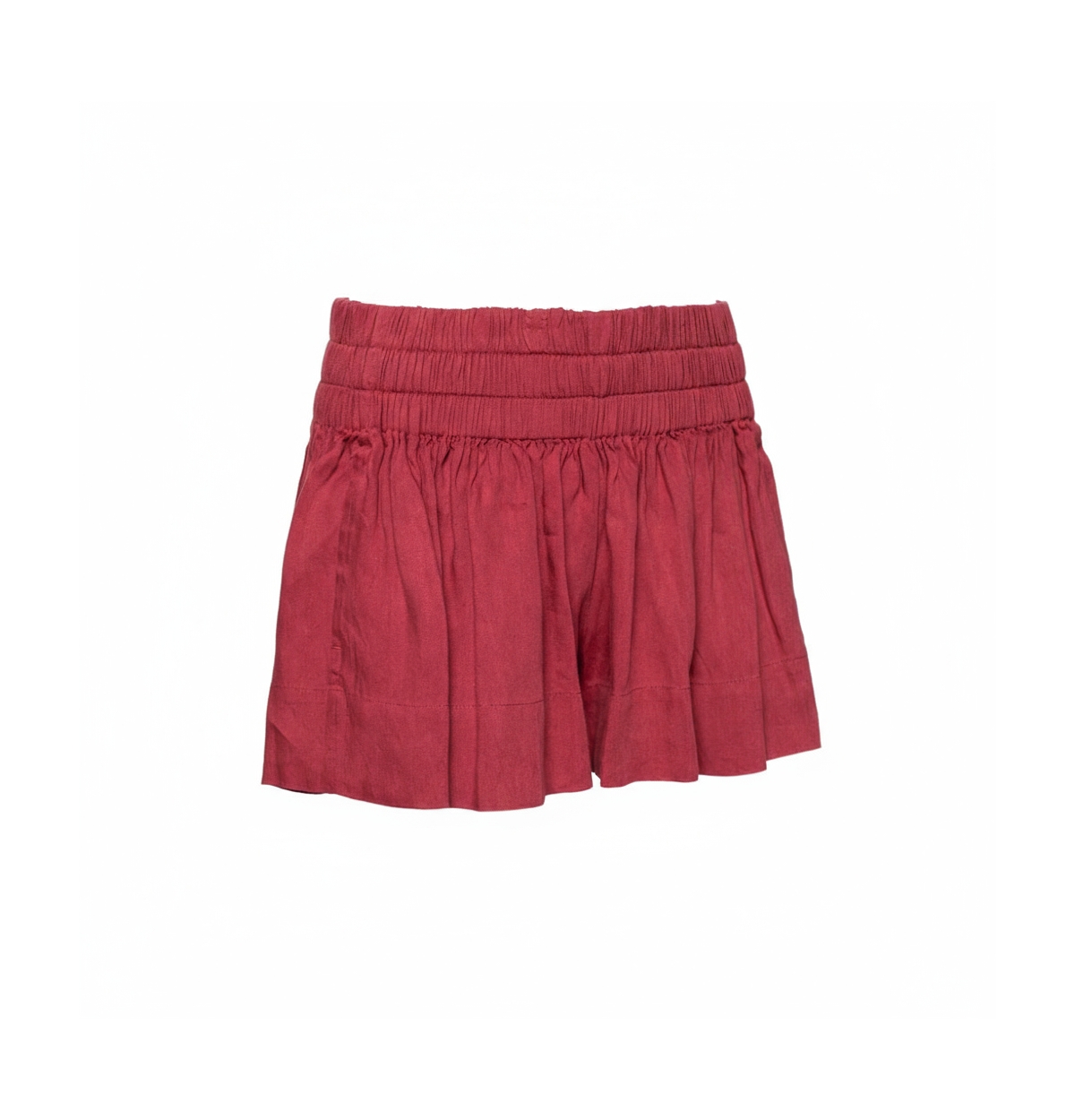 Pre-Owned Isabel Marant Women's Etoile Red Linen Blend Shorts