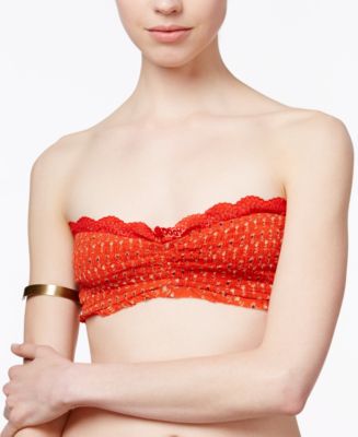 Macy s Va Bien Full Figure Strapless Lacy Torsolette