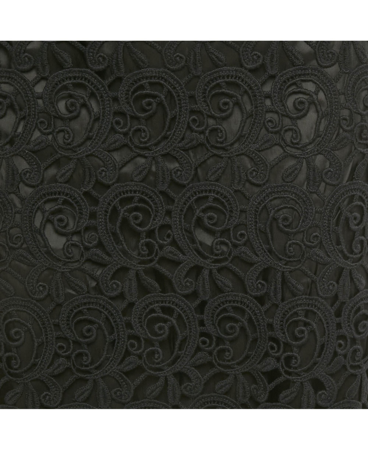 Pre-Owned Burberry Women's Black Lace Pencil Skirt