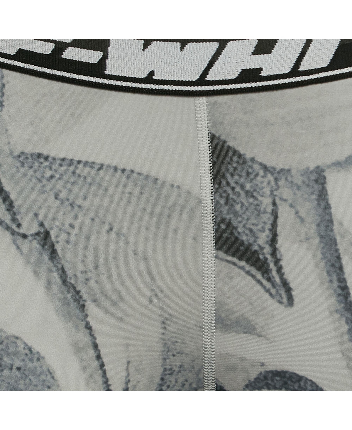 Pre-Owned Off-White Women's Grey Athleisure Botanical Print Jersey Leggings