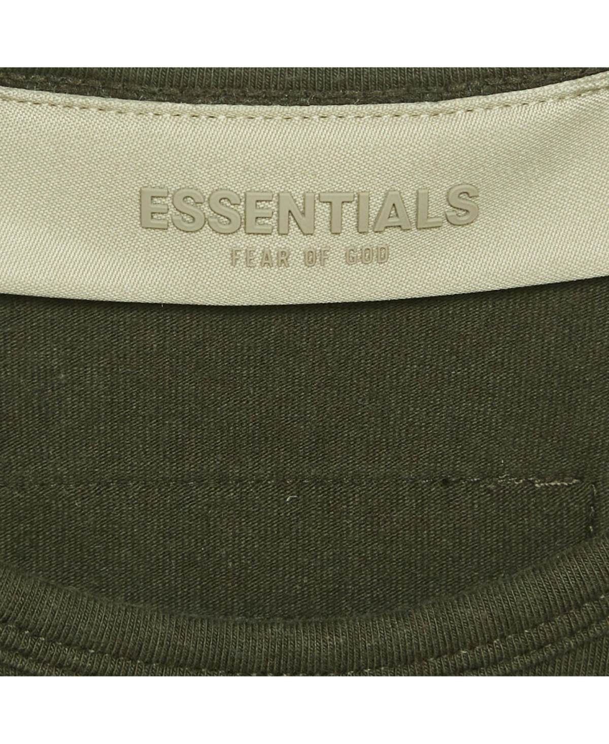 Pre-Owned Fear Of God Women's Essentials Military Cotton Knit Sport Tank Top