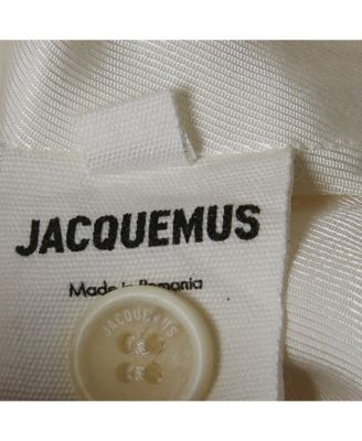 Women's Off-White Linen Wide-Leg Cropped Pants