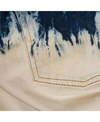 Women's Etoile Blue Tie-Dye Denim Skirt