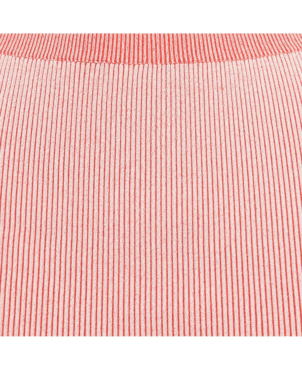 Pre-Owned Stella Mccartney Women's Red Knit Slit Midi Skirt