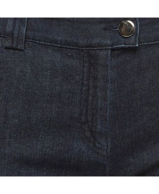 Women's Navy Blue Denim Slim Fit Jeans