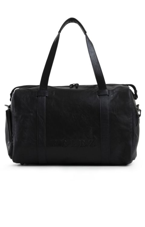 Женская сумка Velez Essential Hand-Aged Bowling Handbag, цвет: Чёрный
