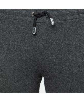 Women's Pre-Owned Versus Versace Grey Cotton Zip Detail Logo Tape Trimmed Joggers