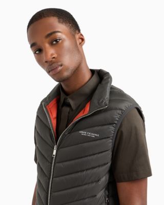 Men's Packable Zip-Front Puffer Vest