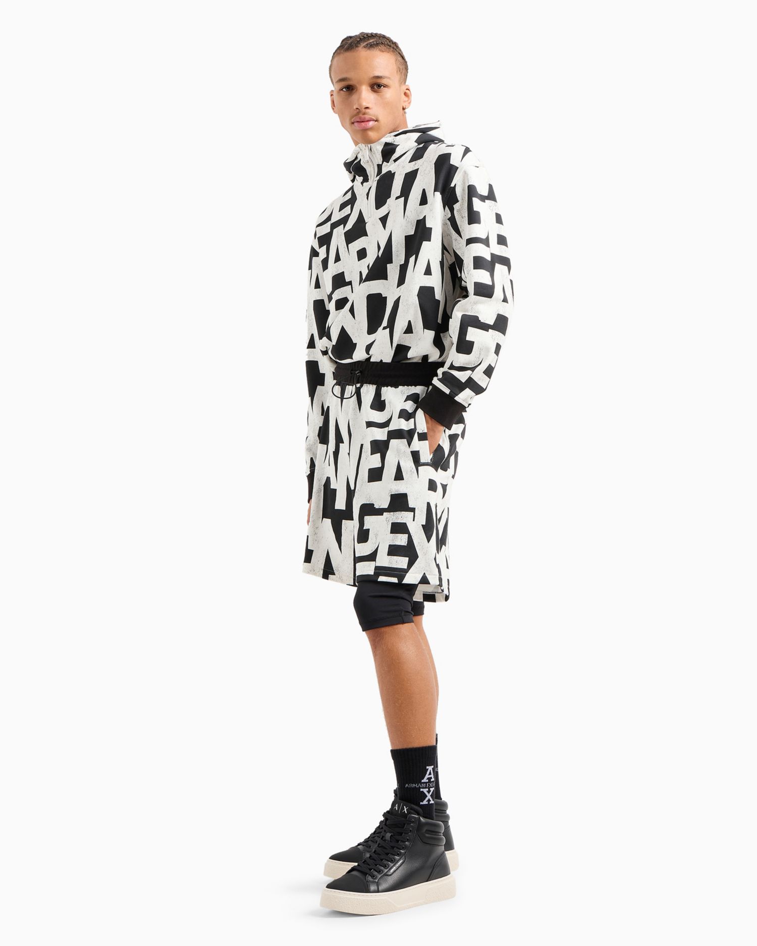 Men's Logo Print Drawstring Sweatshorts