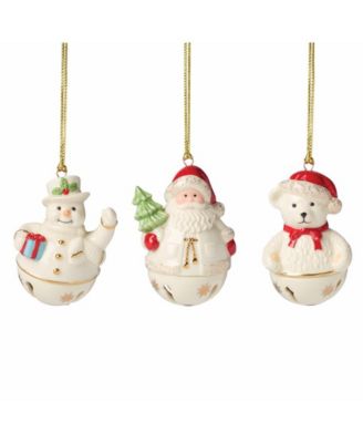Lenox Jingle Bell Ornaments, Set of 3