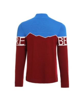 Men's Merino Super Fine Mountain Print Sweater