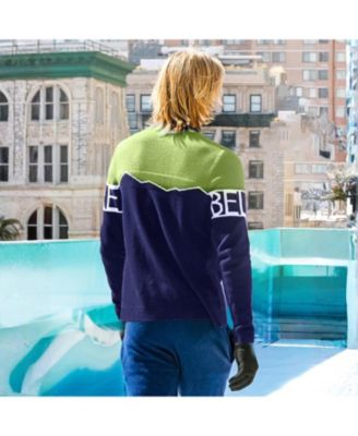 Men's Merino Super Fine Mountain Print Sweater