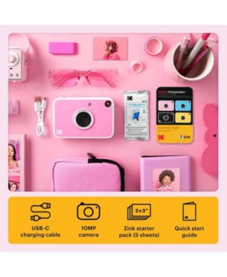 Printomatic+ Instant Print Camera 10MP, RGB LED, Zink Photo Prints