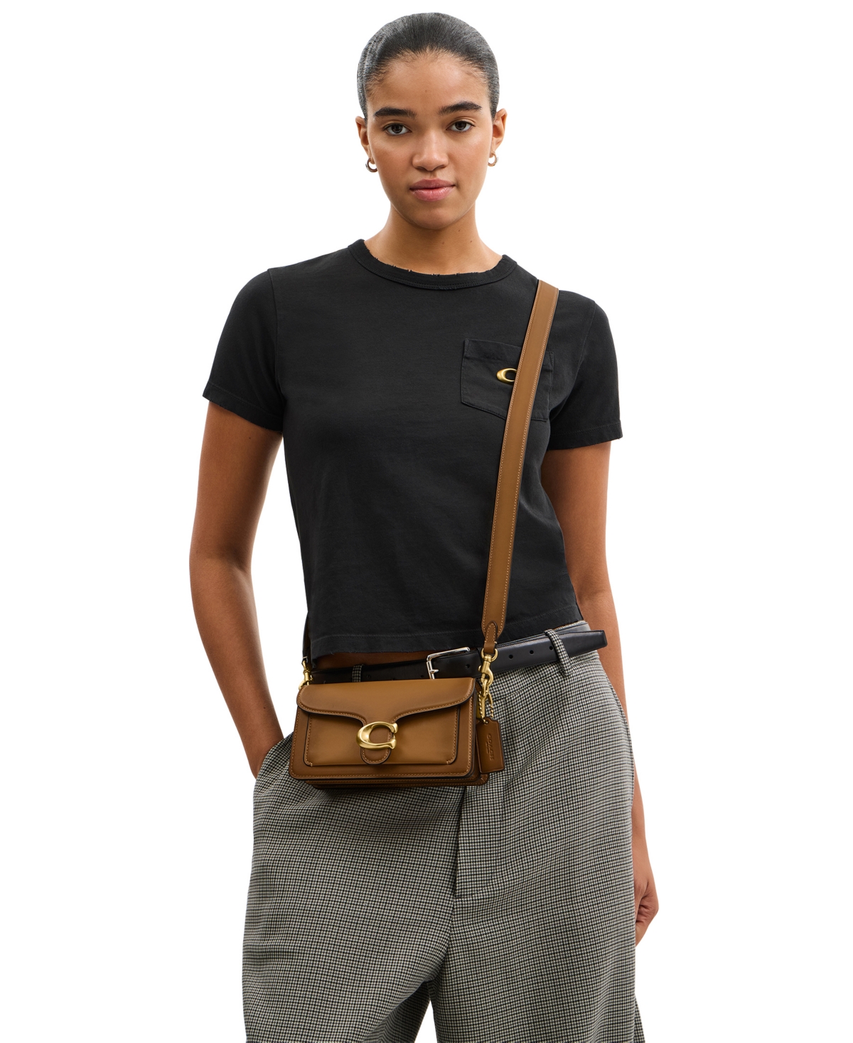 Coach Tabby Small Leather Shoulder Bag 20