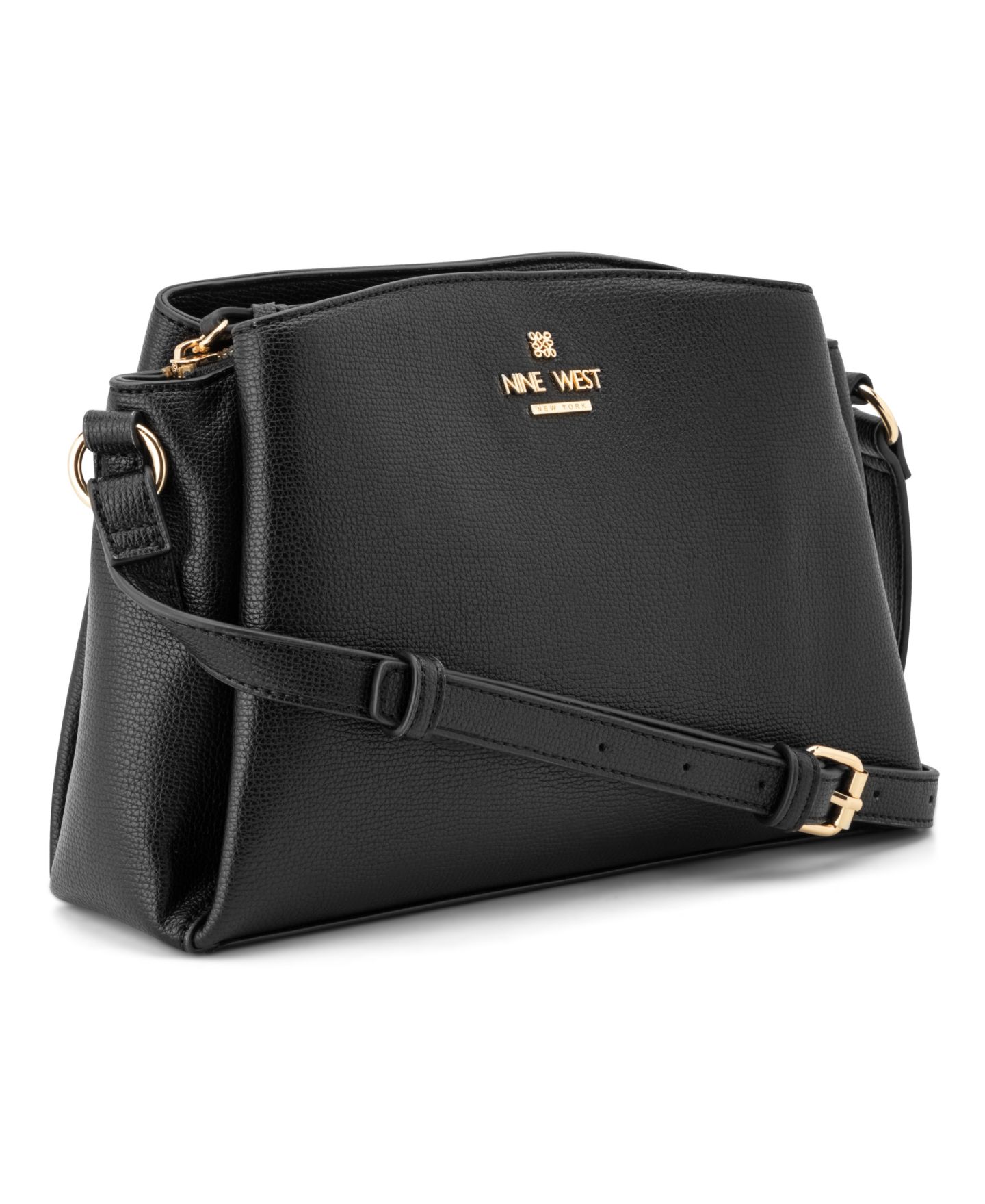 Женская сумка Nine West Luela Small Crossbody Handbag, цвет: Чёрный — фото 3