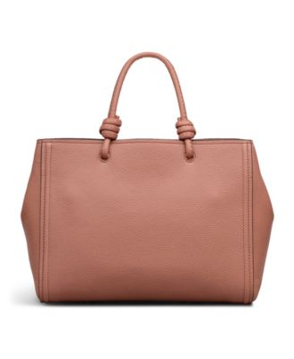 Ridgeway Gardens Small Leather Ziptop Crossbody Grab Bag