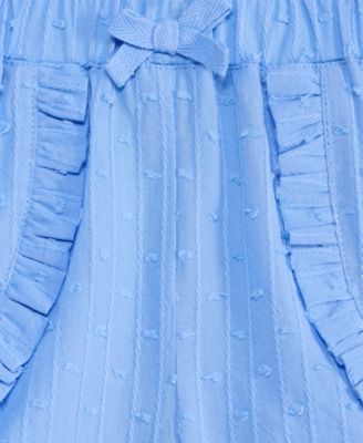 Baby Girls' 3M-24M Mix and Match Clip-Dot Cotton Shorts