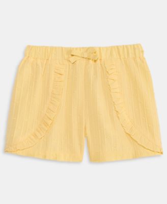 Baby Girls Mix and Match Clip-Dot Cotton Shorts